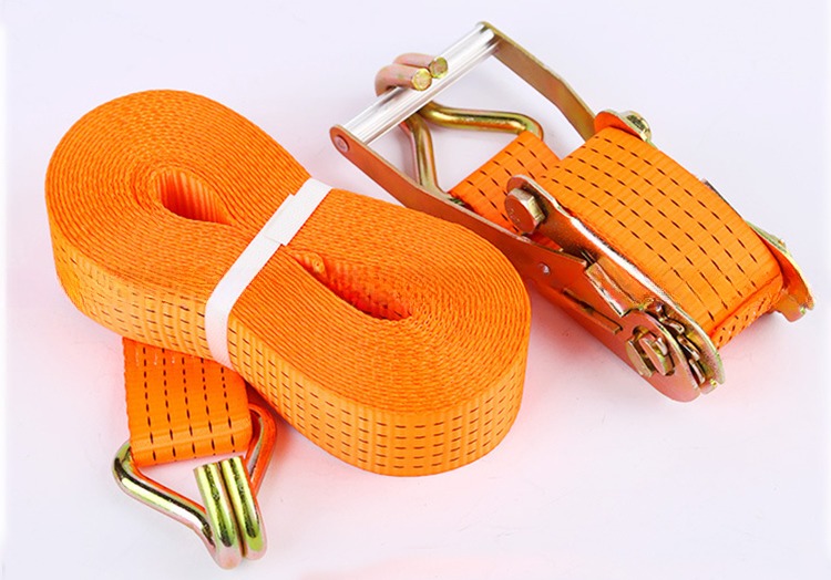 1.5 to 10 Tons Cargo Lashing Belt Ratchet Tie Down Strap Container Lashing Belt as per Requirement and Customized Length