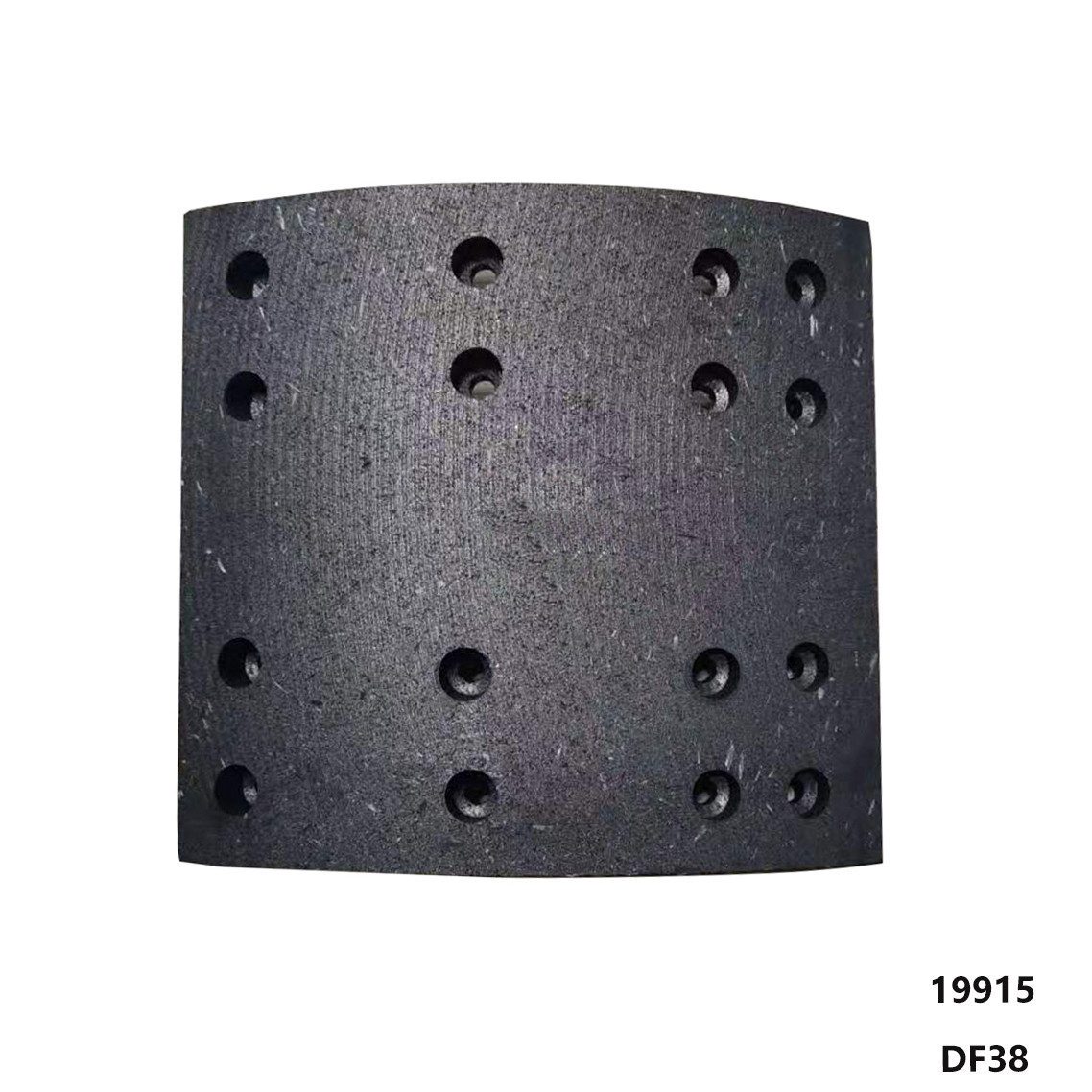 Truck Spare Parts Brake Linings For DAF WVA 19915 None Asbesto