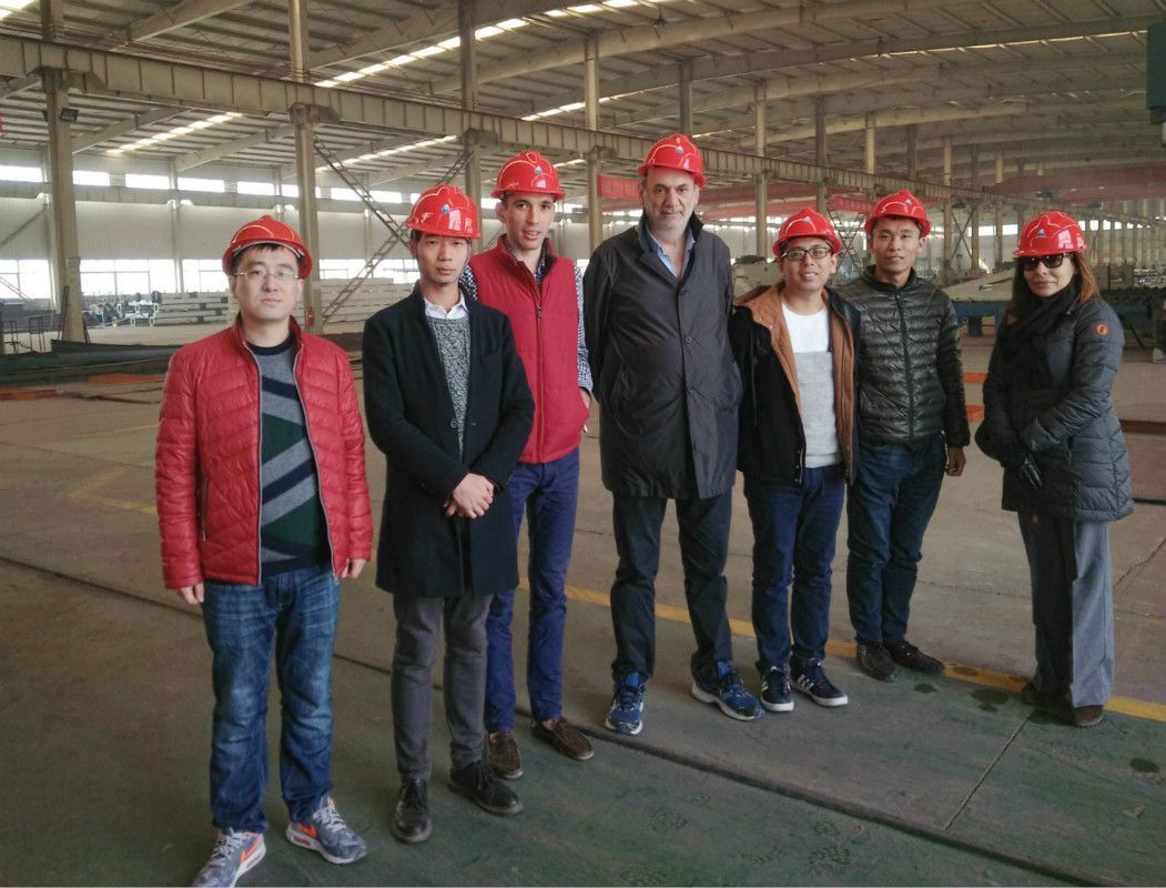 Hot DIP Galvanized Welded Ms Steel Metal Structure Frame