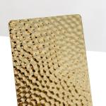 Golden Water Ripple Hammered Decorative Stainless Steel Sheet For Ceilings Walls