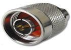 50 Ohm 12 Ghz RF Coaxial Connectors Male Plug Crimp Stainless Steel Body