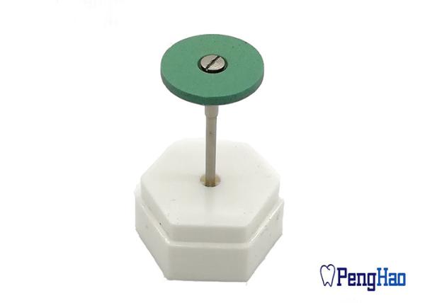 22x2.5mm Dental Zirconia Abrasive Tools , Green Dental Ceramic Diamond Grinding