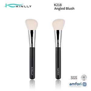 Wholesale Copper Ferrule Angled Goat Makeup Brush For Cheek from china suppliers