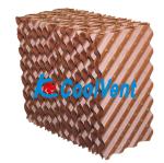 Greenhouse Cellulose Cooling Pads For Poultry Houses brown Color