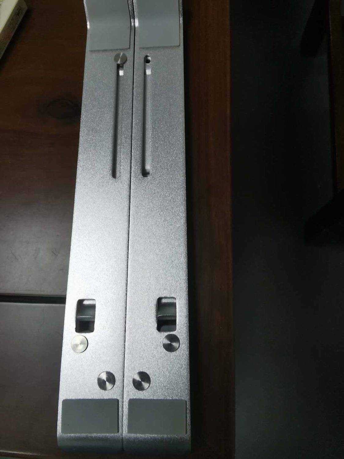 215*20*4mm Adjustable Foldable Tablet Holder 6063 Aluminium Laptop Riser