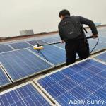 Automatic Multi-Fit Photovoltaic Station Cleaning with 7.5-Meter Telescopic