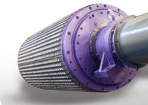 Wholesale Permanent Magnet Belt Conveyor Drum 90% System Efficiency 380V from china suppliers