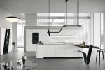 Customized Size Stainless Steel Kitchen Cabinet PVC Membrane Beach House