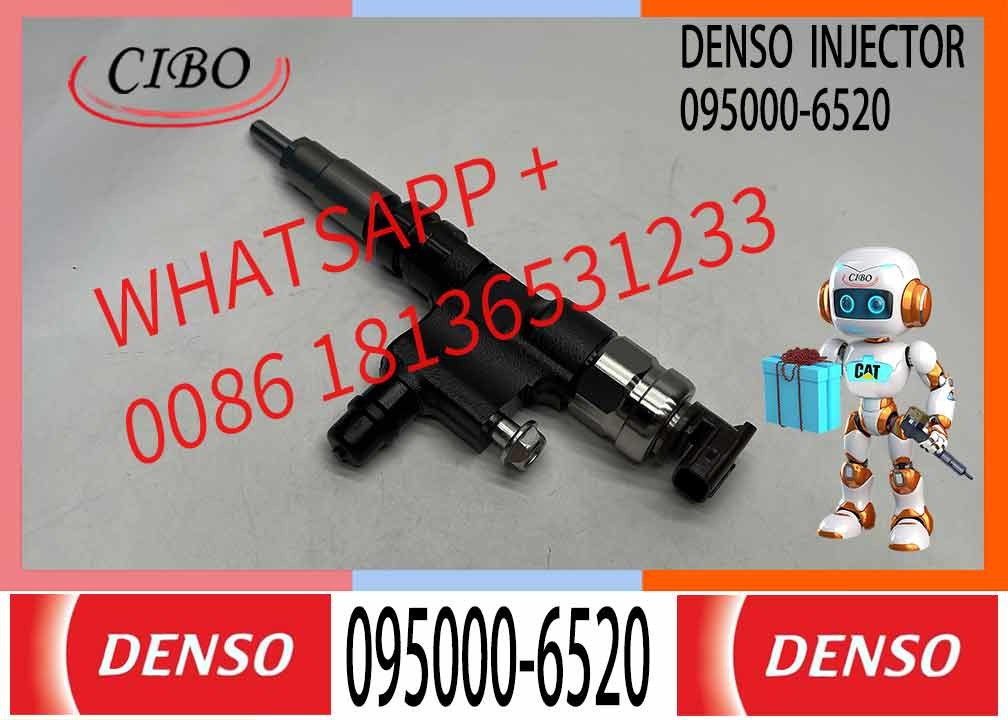 High Quality Diesel Fuel Injector 095000-6520 Common Rail Injector 23670-E0090 095000-6521 For To-yota Dyna 200 Hino