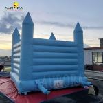Custom Inflatable Bouncy Castle Blue Wedding Jumping Castle Bounce House