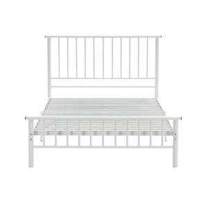 Wholesale Underneath 13 Inches Metal Frame Single Bed for Military Staff Dormitory from china suppliers