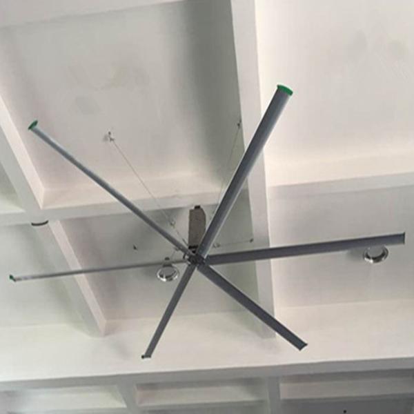 1500W Nord Motor Large Industrial Ceiling Fan Church 16 inch hvls air cooling