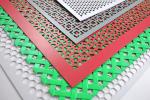 Custom Aluminum/Stainless Steel 304/316L Hexagonal Perforated Metal Sheet