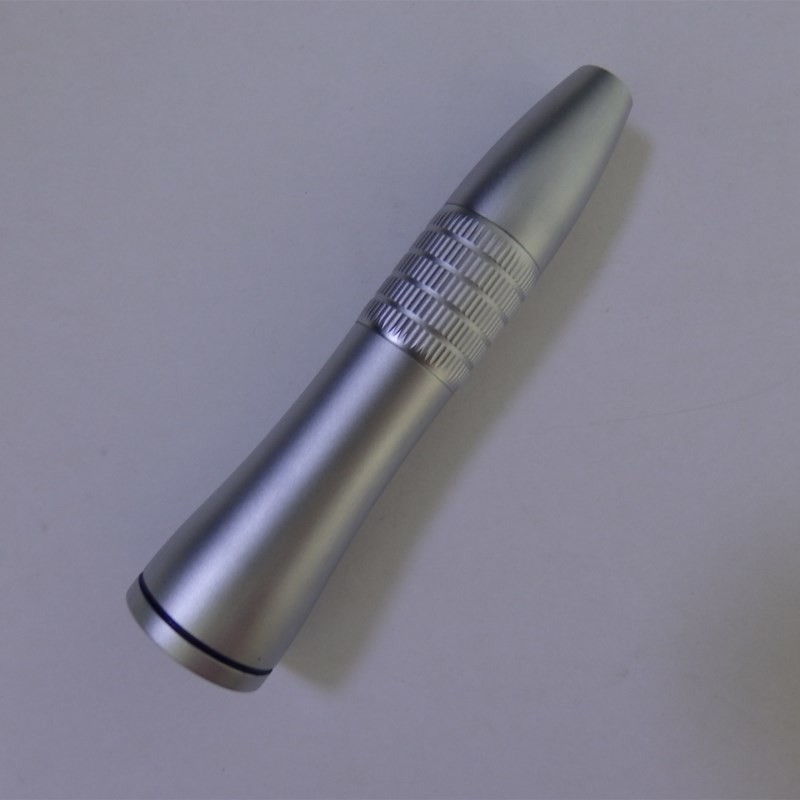 Inner Water Channel Contra Angle Air Motor Handpiece Silver Color