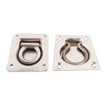 2000KN M.B.L Compression Stainless Steel Floor Mount Rope Car and Truck
