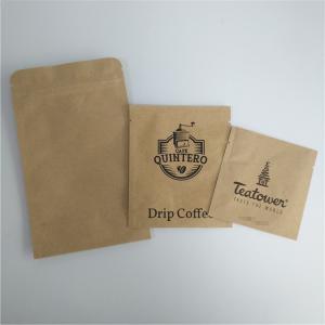 Wholesale Hot Stamping Foil Coffee Customized Paper Bags Doypack Biodegradable Gravure Printing from china suppliers
