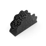 Custom Black Metal Napkin Holder Restaurant Decorative Dinner Home Decor