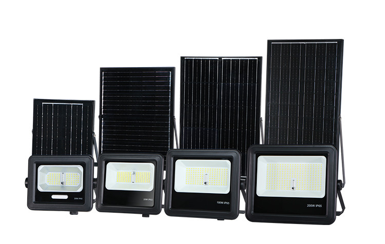 Outdoor Led Solar Powered Flood Light 10W 20W 40W 200w 500w With Remote