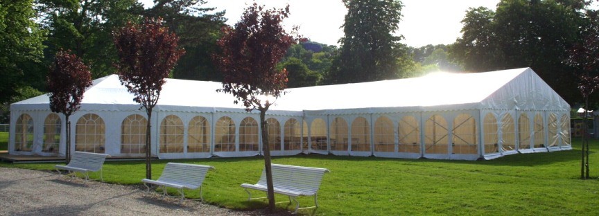 Clearspan Struture White Cover Large Wedding Tents For 350 People