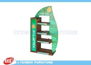 Wholesale Mall Center Green Solid Wood Countertop Display Stand MDF , 450mm * 200mm * 700mm from china suppliers