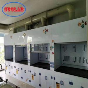 Wholesale HEPA Filter Chemical Fume Hood With Wet Scrubber Fixed Armrest from china suppliers
