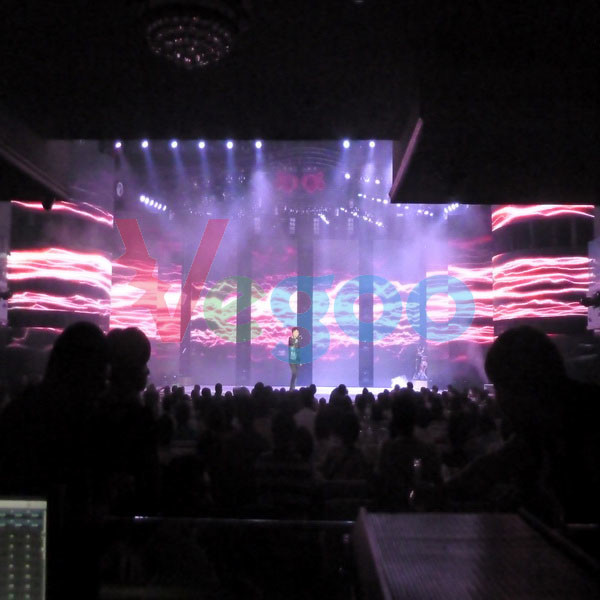High Definition Indoor Full Color LED Display P6 Led Wall Easy Installation 1100cd/㎡