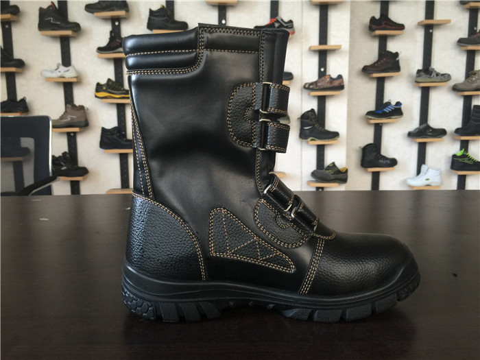 Non Metallic Military Safety Boots / Waterproof Safety Footwear Size Customized