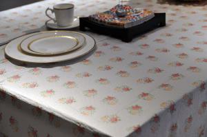 Wholesale Vintage Flower Party Paper Tablecloths 54x108&quot; Size OEM Service from china suppliers