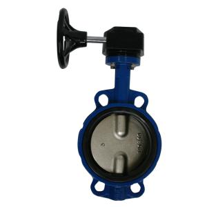 Wholesale Dn150 Dn50 Dn250 Dn200 10 Inch Soft Seat Pneumatic Actuated Ductile Cast Iron Air Motorized wafer Butterfly Valves from china suppliers