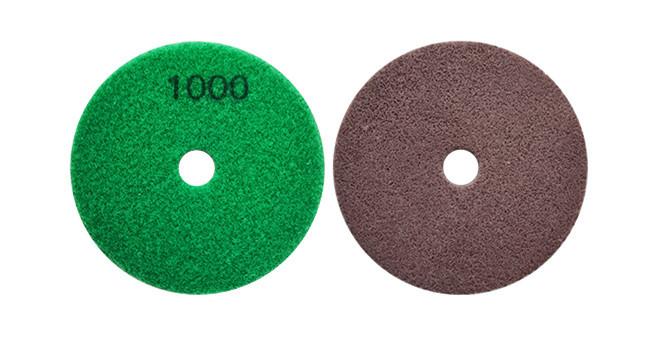 Deyi Sponge Artificial Stone Tile Diamond Polishing Pad For Grinder