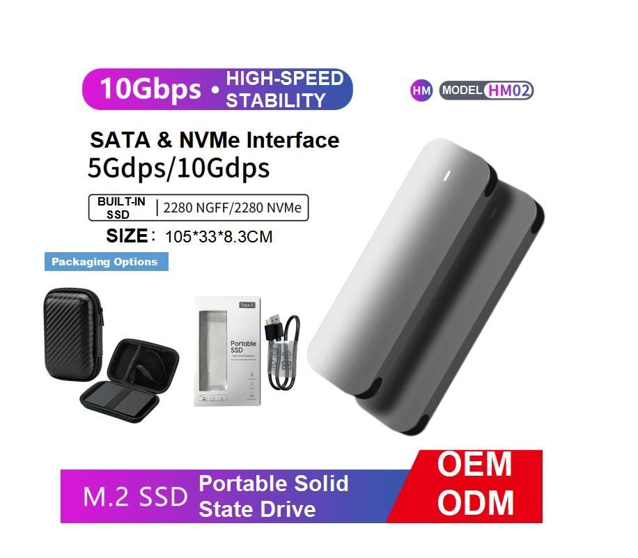 Mold Can Be Modified Infinites 512GB 1tb 2tb 4tb 6tb 2.5&prime; High Speed Data Transfer Portable External SATA SSD Built in SSD 5gbps 10gbps