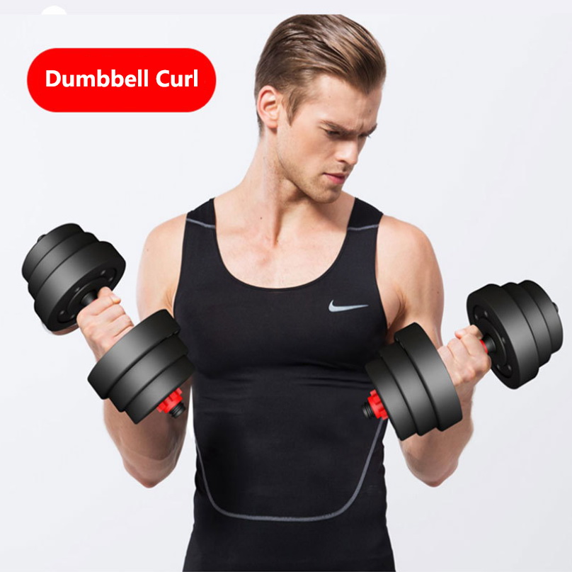 EVA 88lbs Adjustable Dumbbell Barbell Set 40kg