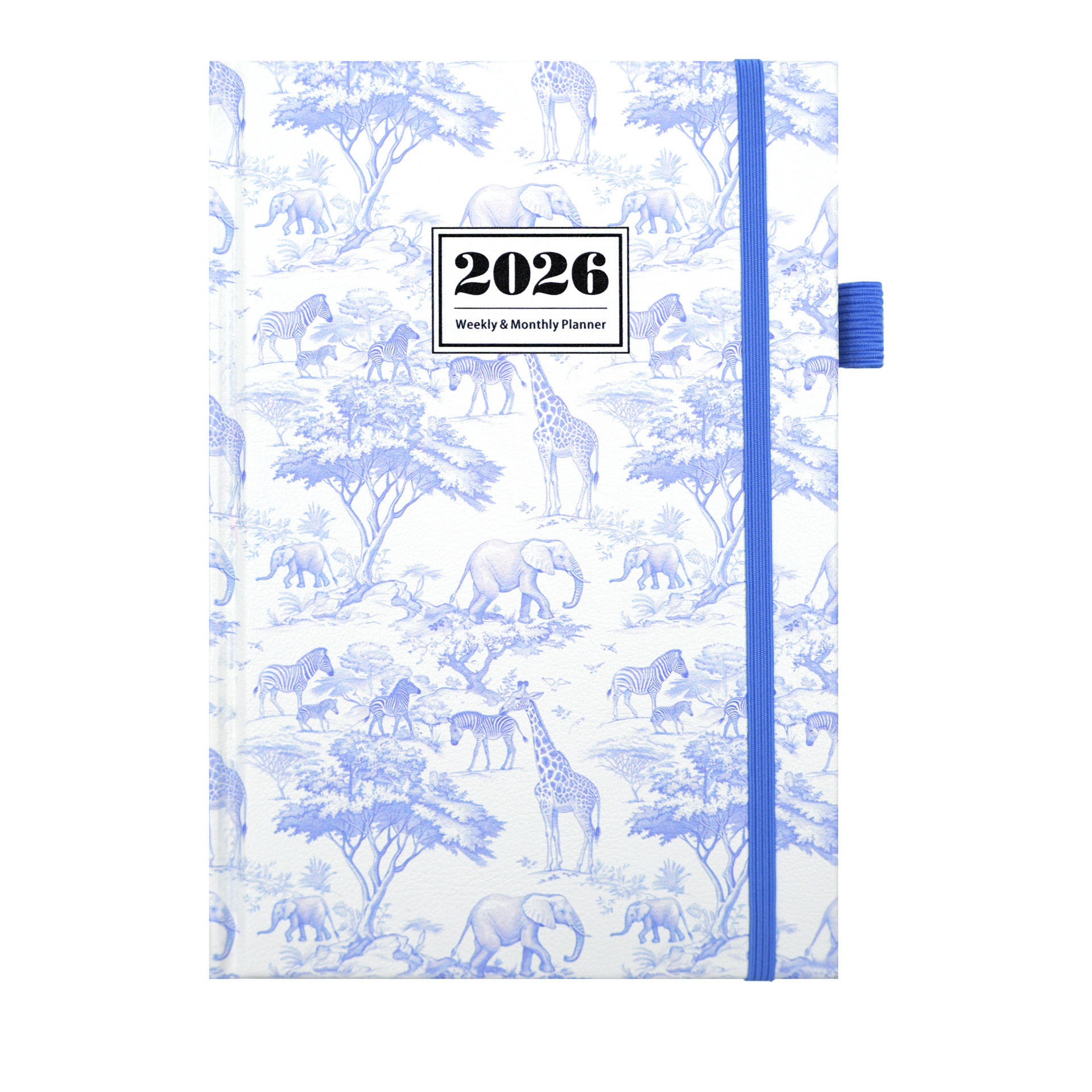 Standard Spiral Hardcover Notebook in Bold Color Scheme for Paper