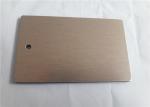 High Hardness Polished Aluminum Sheet Metal Different Customized Color