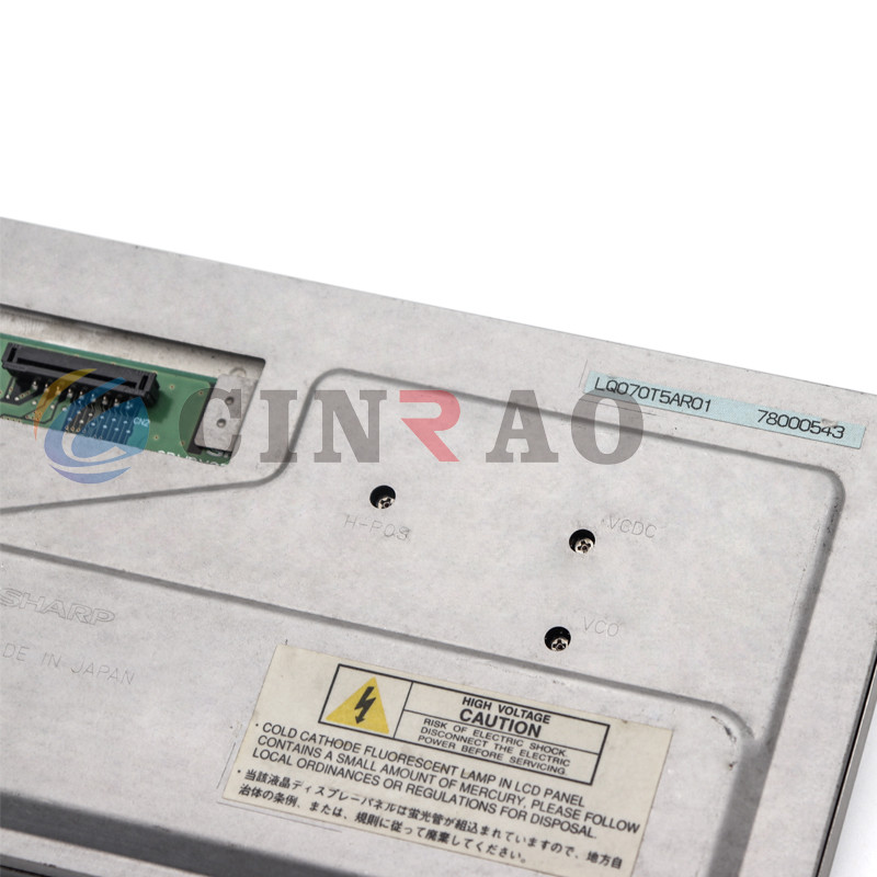Durable LQ070T5AR01 Automotive 7 Inch LCD Screen For GPS Navigation Parts