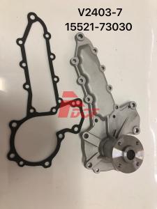 Wholesale V2403-7 Kubota Excavator Water Pump 15521-73030 For Excavator Diesel Engine Parts from china suppliers