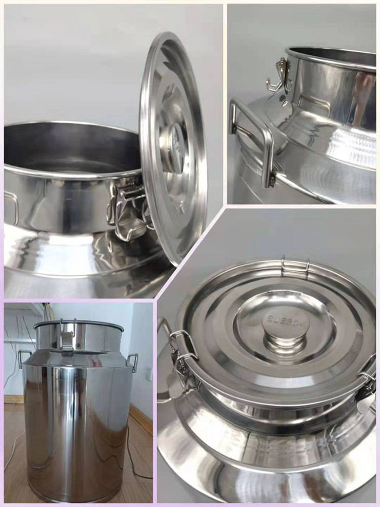 2L 3L 5L Portable Milking Machine For Cows Electric Charging Design Uses