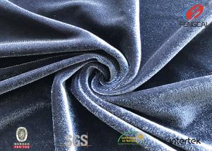 Wholesale Printed 94 Polyester 6 Spandex Velvet Fabric Stretch Knitting Upholstery Fabric from china suppliers