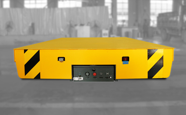 Automated Low Flatbed Heavy Load Handling Cart 15 Ton For Factories