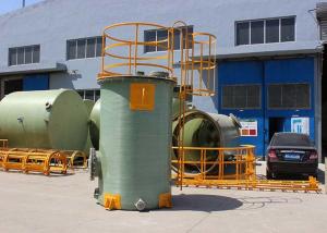 Wholesale 4000mm*5110mm Frp Plastic Cylinder Tank Vertical Filament Winding from china suppliers