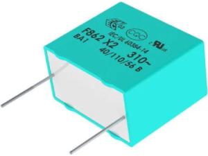 Wholesale 15.0 – 27.5mm Smd Film Capacitor , 310V 0.1uF Metallised Film Capacitors from china suppliers