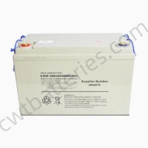 Wholesale VRLA AGM Deep Cycle Electric Fork Truck Batteries 12V 106Ah NOBLELIFT 6-EVF-100 For Wheelchair Scooter Mobility from china suppliers
