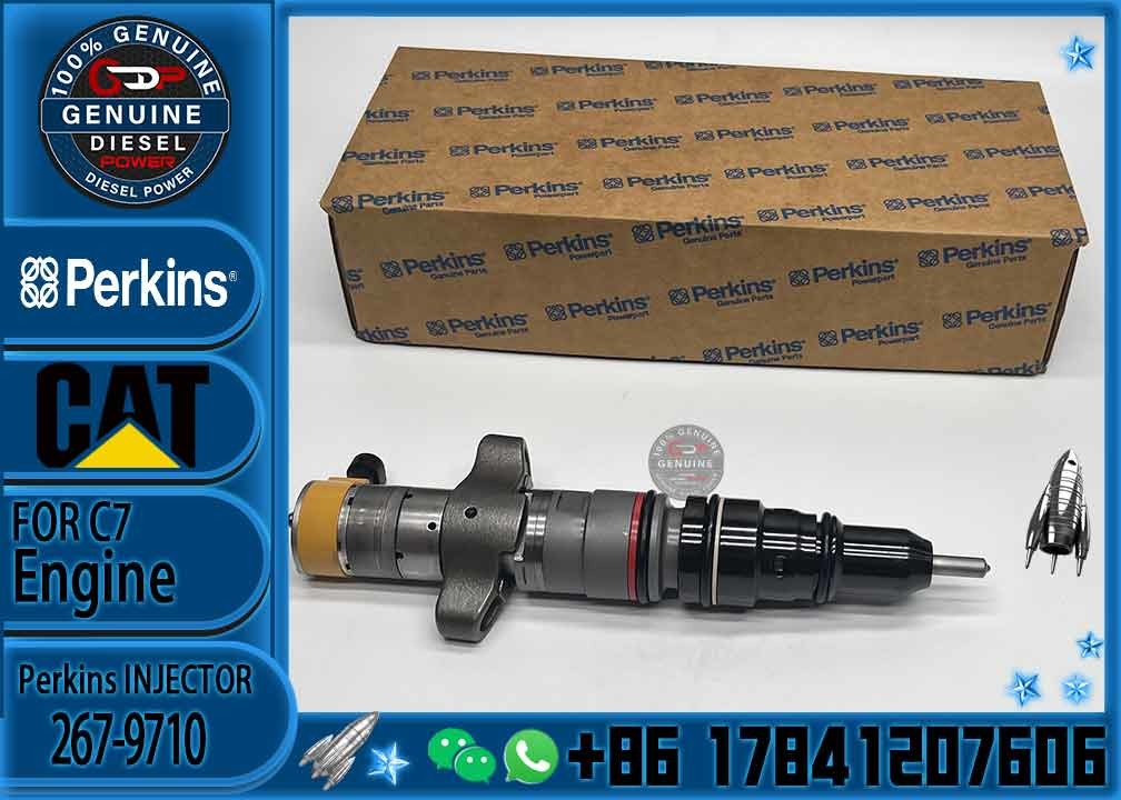 Diesel Engine Parts Common Rail Fuel Injector 267-9710 for CAT C9 330D 340D 336D Excavator CNDIP Factory price
