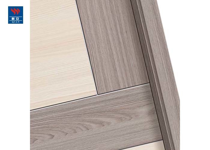 Modern Style Eco-Friendly Waterproof Carved Interior Wood Door For Bedroom Bathroom For Houses