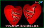 Night Inflatable Led Heart Lighting Decoration For Advertising