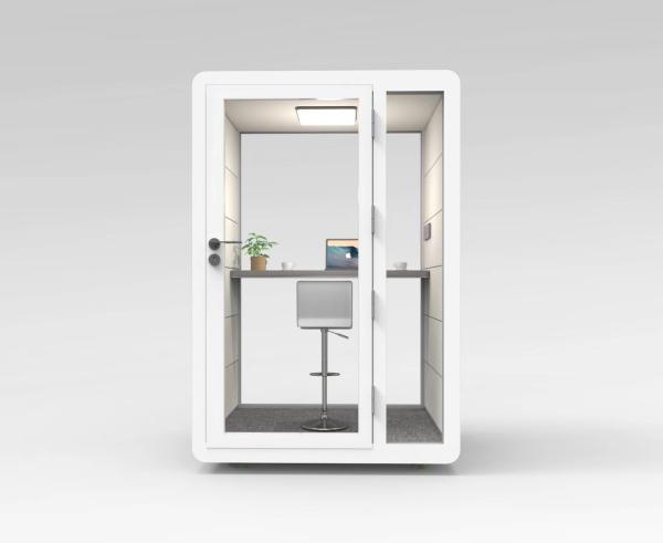 Call Station Acoustic Material Steel Frame Telephone Acoustic Hood for Clearer