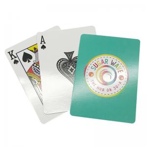 Wholesale 54 Pcs Standard Poker Size Custom Playing Cards With 2 Jokers from china suppliers