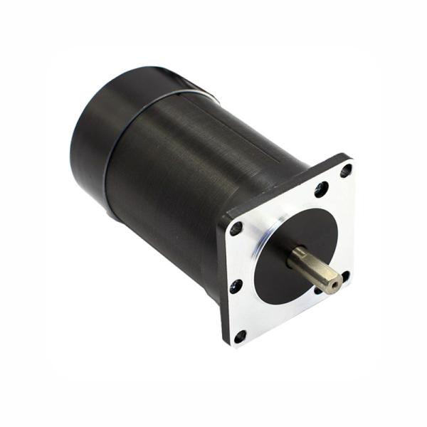 Square flange 57mm Round body 24V 3000RPM 100W 0.32N.m Brushless DC Motor 3phase