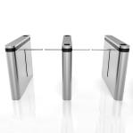 Single Motor 650mm RS485 Drop Arm Turnstile