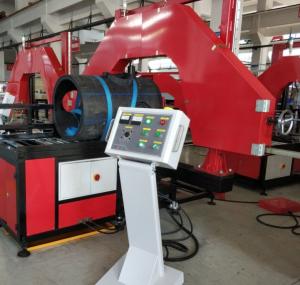 Wholesale PP Pipe Cutting Band Saw Machine 630mm 380VAC Adjustable Line Speed from china suppliers